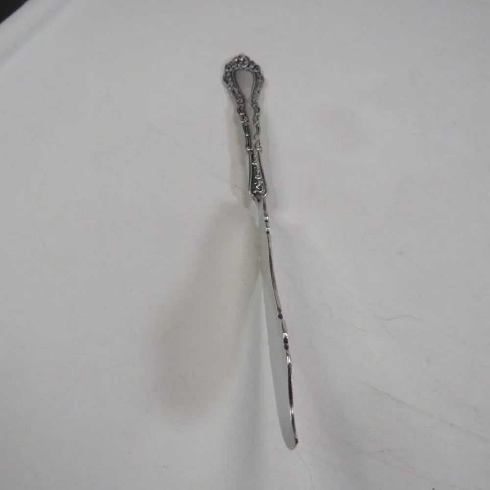 Webster Twisted Handle Butter Knife silver plated S.L. & G.H. Rogers Company A1